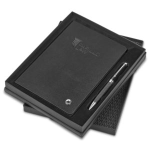 Ensemble carnet et stylo à couverture rigide Corinthia d'Alex Varga